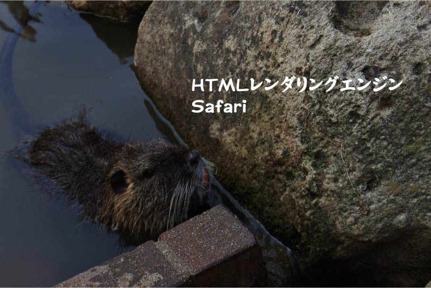 HTMLレンダリングエンジン Safari ホームページ制作・Web制作