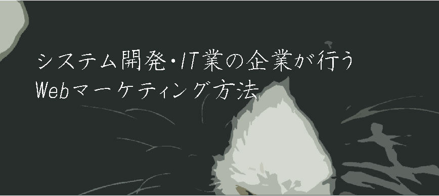 システム開発・IT業の企業が行うWebマーケティング方法