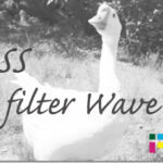 ホームページ制作 css filter Wave
