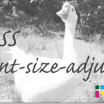 ホームページ制作 css font-size-adjust フォントサイズアジャスト