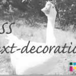 ホームページ制作　css text-decoration　テキストデコレーション