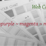 ウェブ用カラーネーム　mediumpurple magenta mistyrose