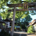 山王神社へ 京都市右京区