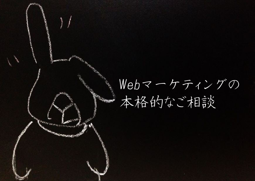 Webマーケティングの本格的なご相談