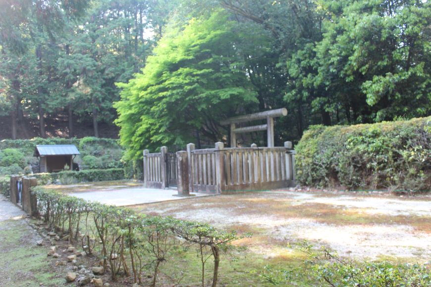 宇多天皇 大内山陵1