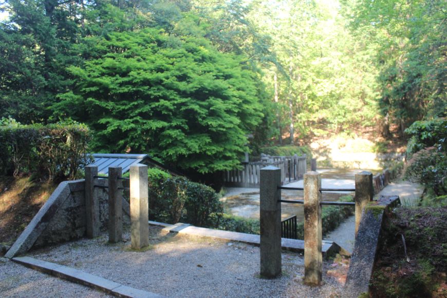 宇多天皇 大内山陵 入口
