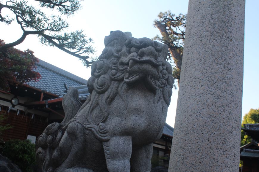 六請神社 狛犬