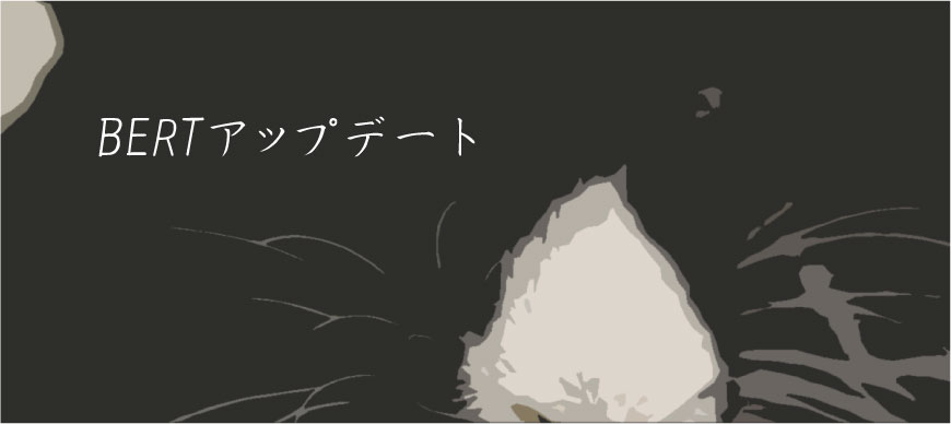 BERTアップデート