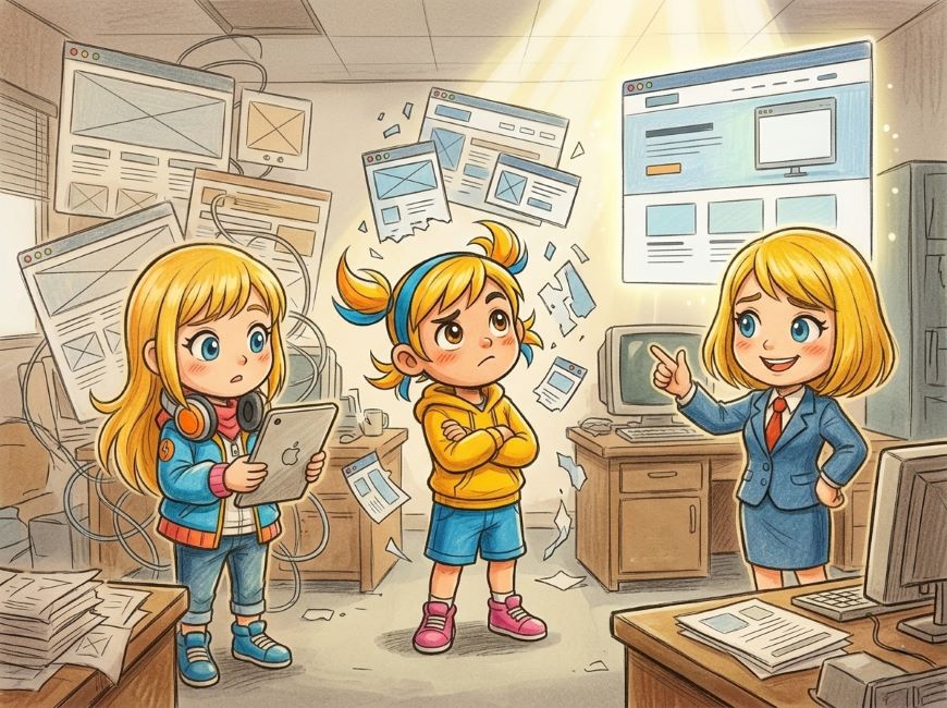 漠然と「ホームページの雰囲気を変えたいけど…」というお悩みをお持ちの場合へのご回答