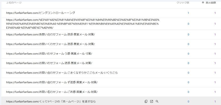 Search Consoleに現れる謎のURL ハッキングとネガティブSEOへの対応