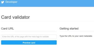 Card validator X（Twitter）
