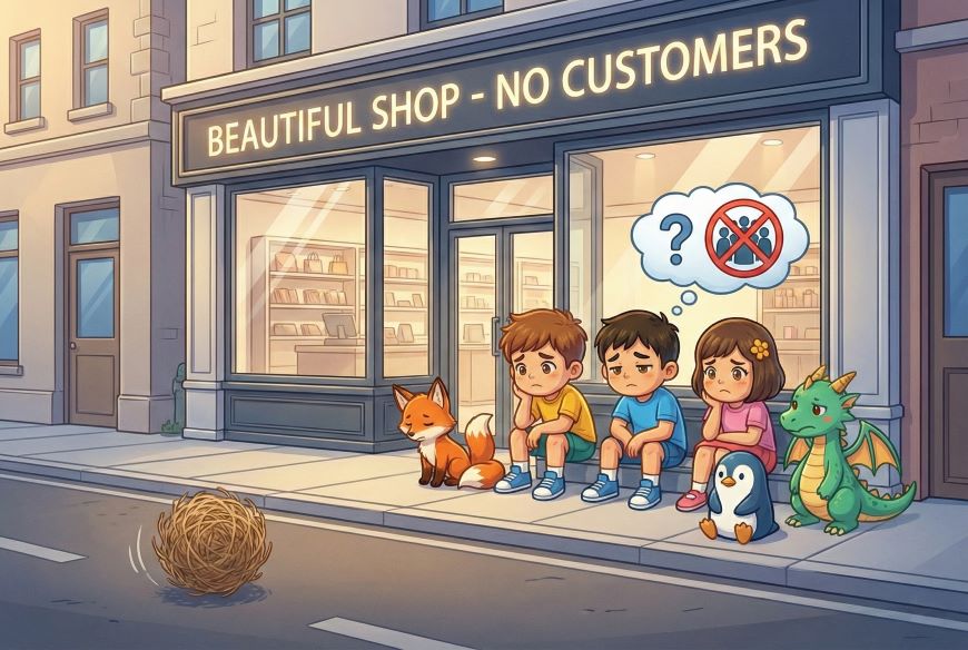 見た目だけ整っても「集客」は始まらない