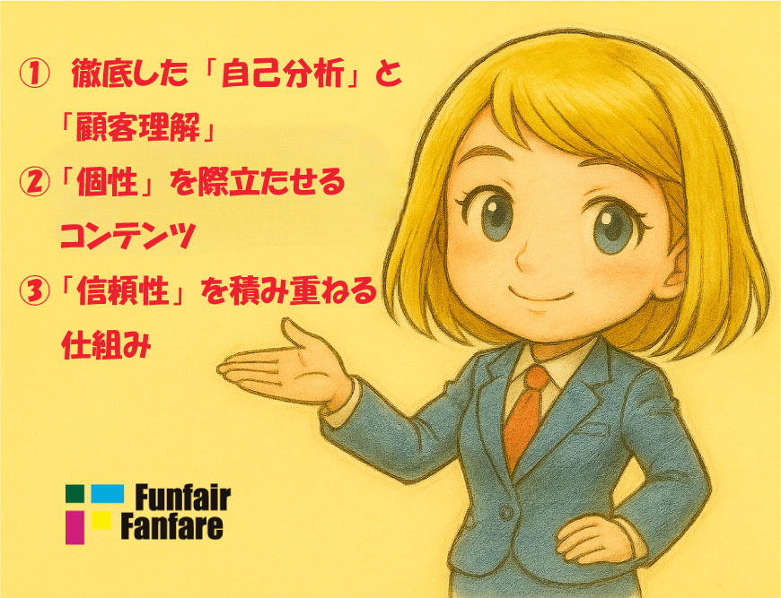 解決策 知恵を絞って「差」を生み出す3つのポイント