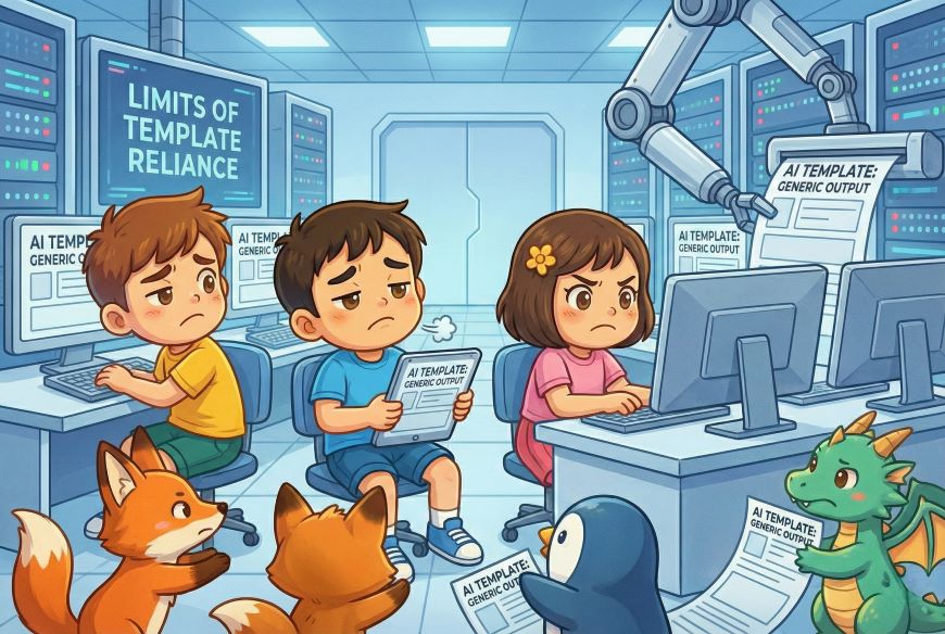 AIが提供する「テンプレート頼り」の限界