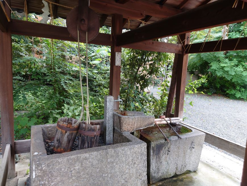 西院野々宮神社 手水舎