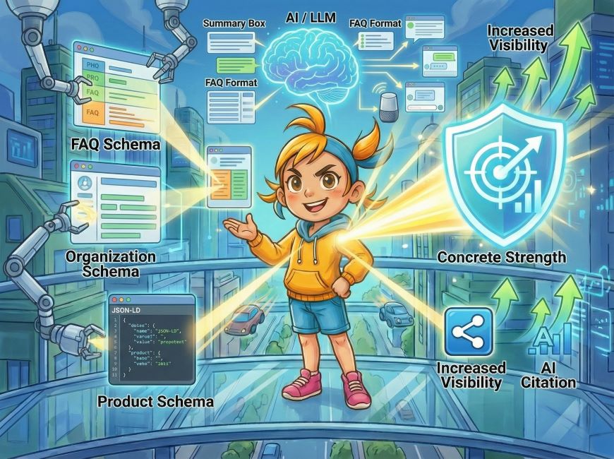 構造化データとAI・大規模言語モデル最適化（LLMO）対応