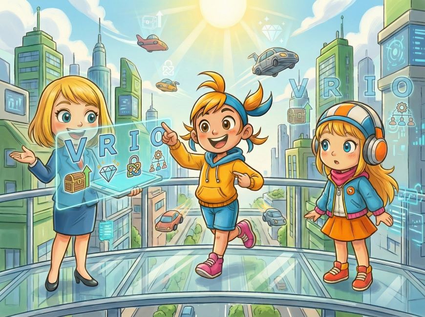 「強みの検証フレームワーク」VRIO分析