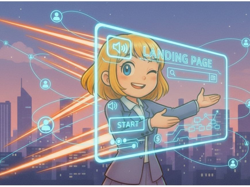 【短期戦略】広告とLPで「売上の初速」を作る