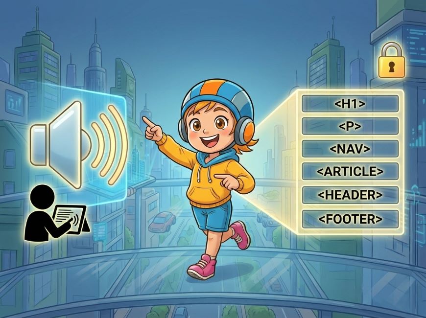 「音声読み上げの需要」によりセマンティックHTMLの重要性が再認識された