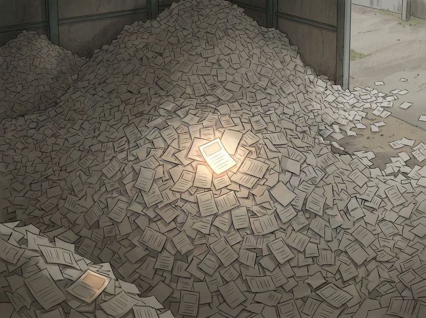 チラシ 万部一（まんぶいち）