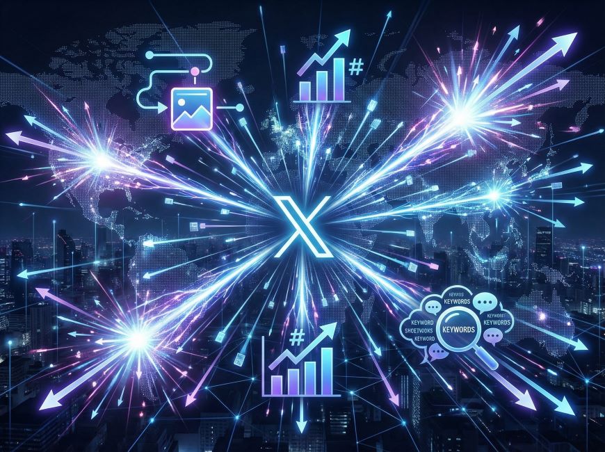 X(旧Twitter)広告 拡散力を味方につけ、爆発的なリーチを実現