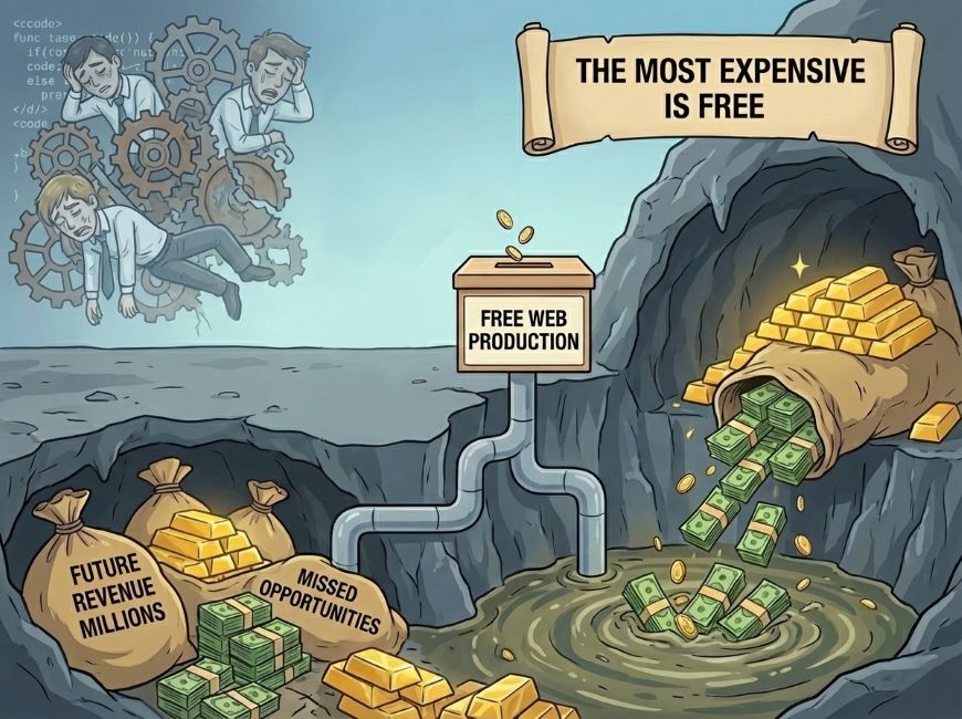 内製化でコスト削減という甘い罠 売上をドブに捨てている