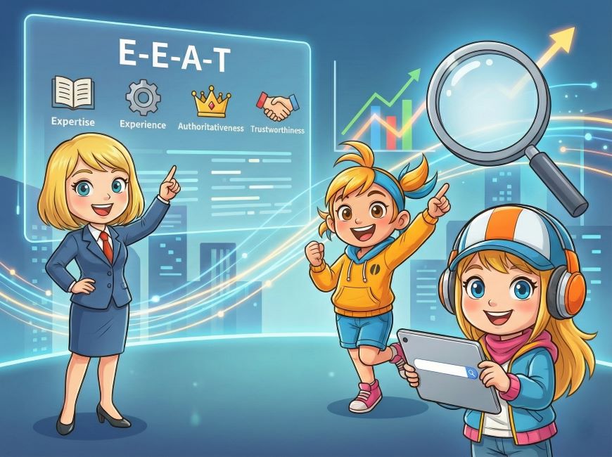 「E-E-A-T」の強化による指名検索の増加