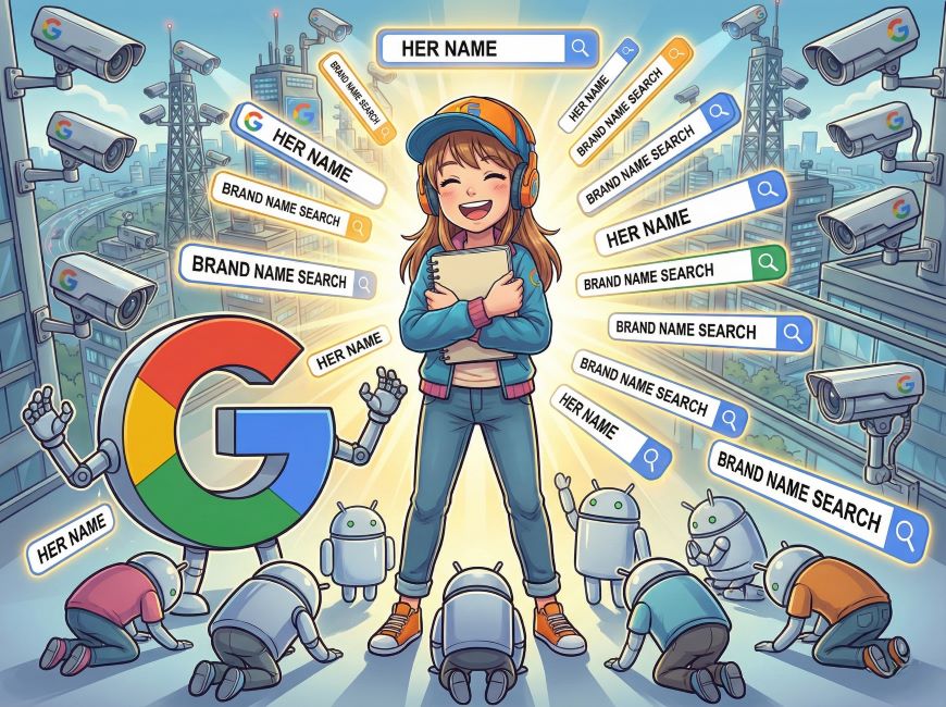 「指名検索（ブランド名での検索）」が増えれば検索エンジンはひれ伏す