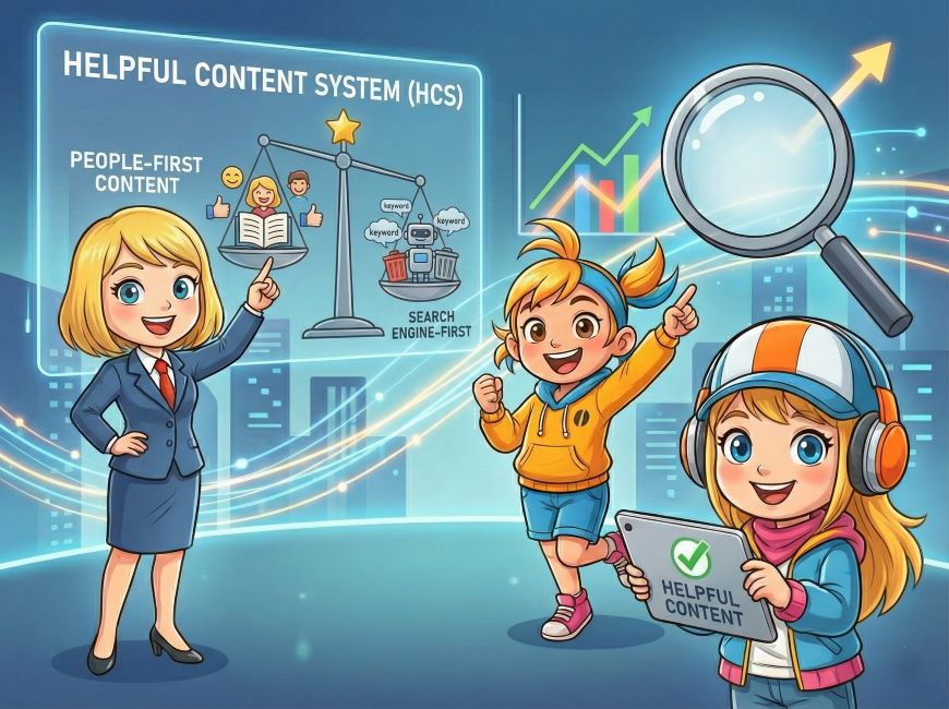 Helpful Content System(HCS)による評価基準の厳格化