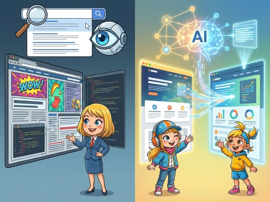 AI検索（GEO）登場後のホームページ