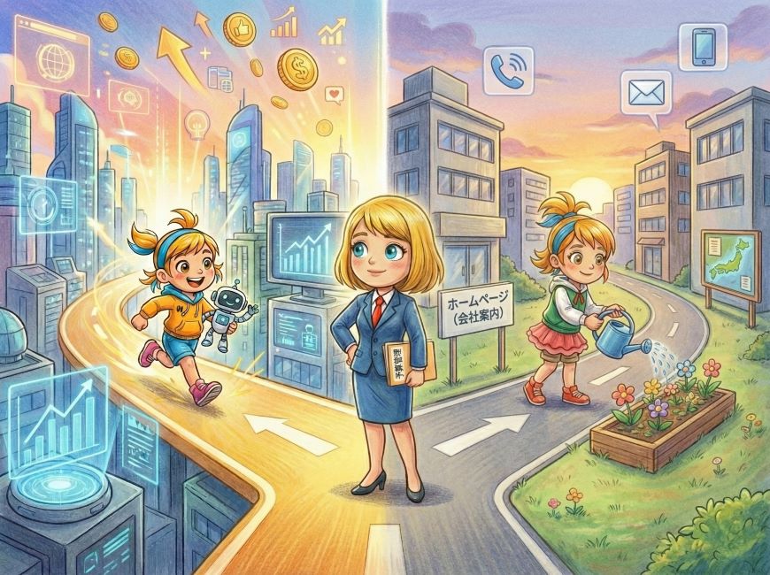 低予算で形式的な運営に留める道