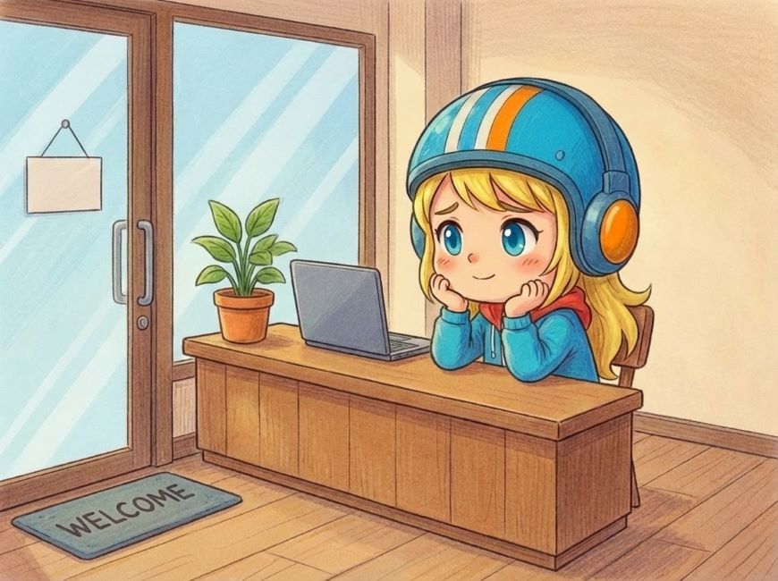 ホームページは「お客さんを待つ場所」