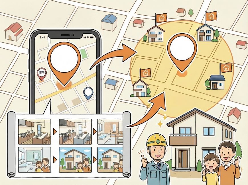 建設・リフォーム・設備業：MEOと「施工事例」による地域ドミナント戦略