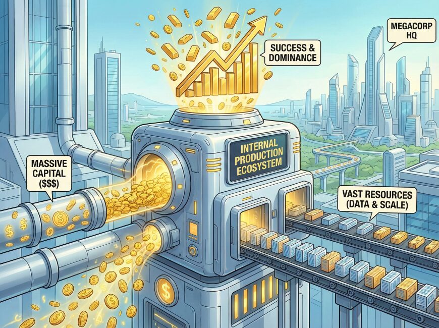 大企業が内製化で成功する「数」と「金」の論理