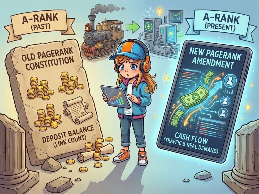 概念のアップデート「ページランクの憲法改正」