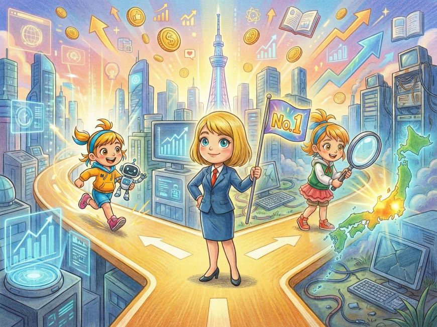 積極的な投資を行う「勝者総取り」の道