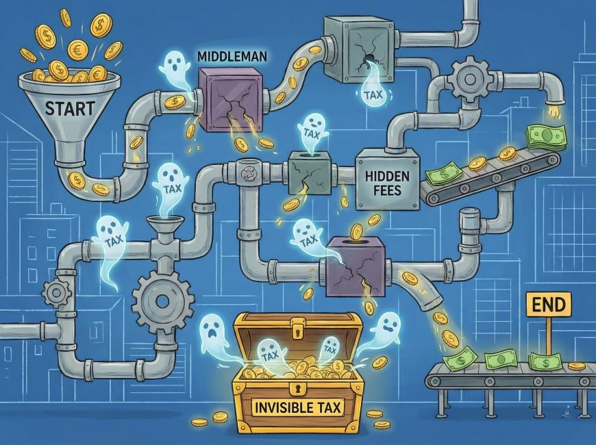 中間マージンという「見えない税金」の正体