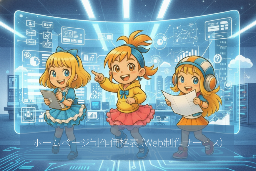 ホームページ制作価格表(Web制作サービス)