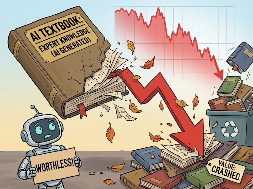 AIが書ける「専門性（教科書）」の価値は大暴落している