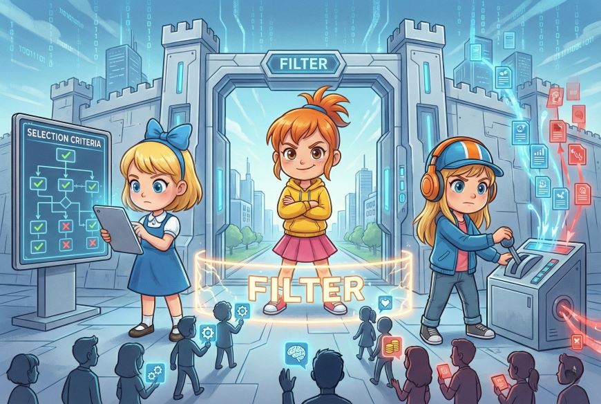 共通戦略「集客」ではなく「選別」のためのシステム設計