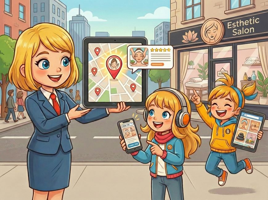 エステサロンのMEO（マップ対策）