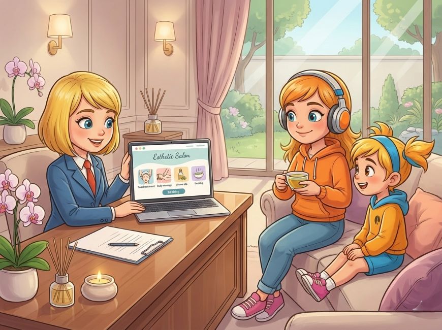 エステサロンのホームページ制作