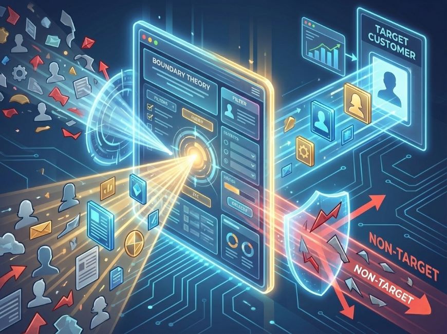 【境界線理論】LPを「顧客を選別するフィルター」にする