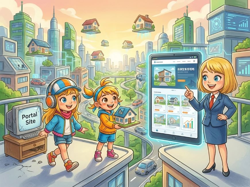 脱・ポータルサイト依存の自律型集客戦略・ホームページ制作