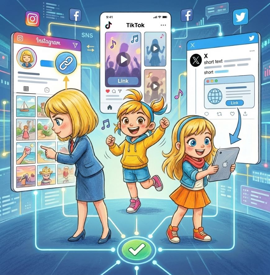 【実践・プラットフォーム別】SNSごとの最適解とリンク設置戦略