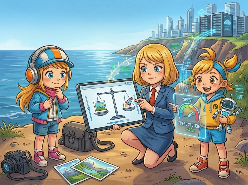 画質へのこだわりと表示速度のバランス調整