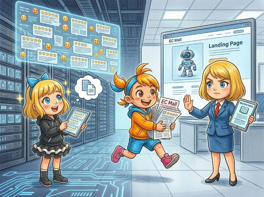 大手ECモールにおける商品レビューの外部利用