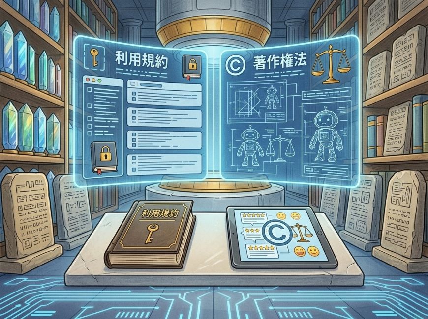 規約と著作権への対応