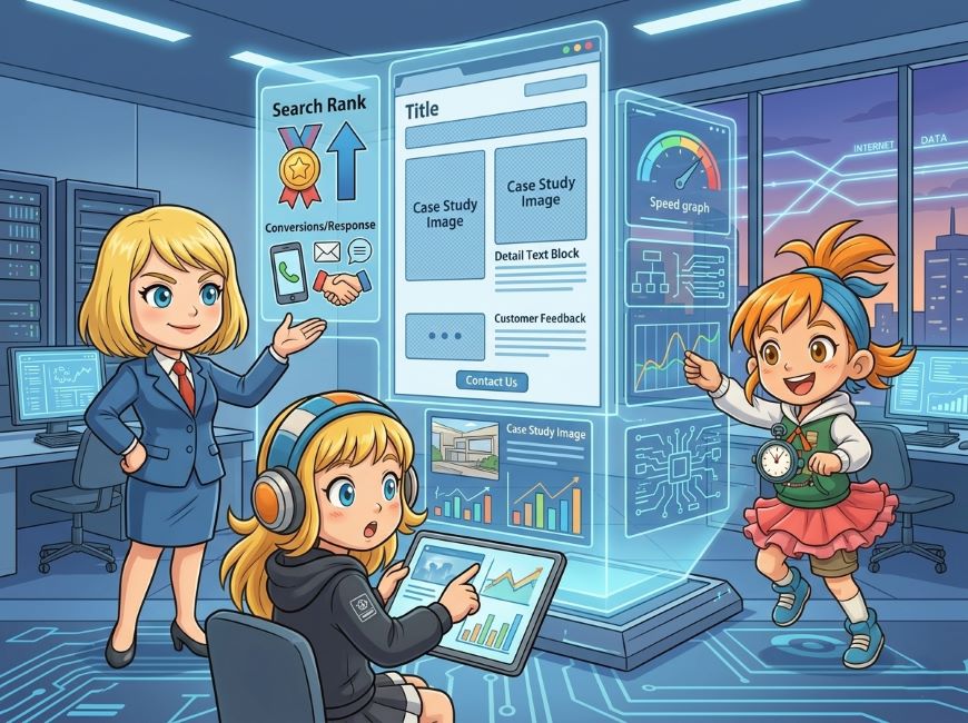 検索順位と反響を同時に高める過去の実績ページの作り方