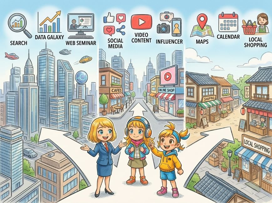 事業規模と業種で全く異なるWeb集客の最適解